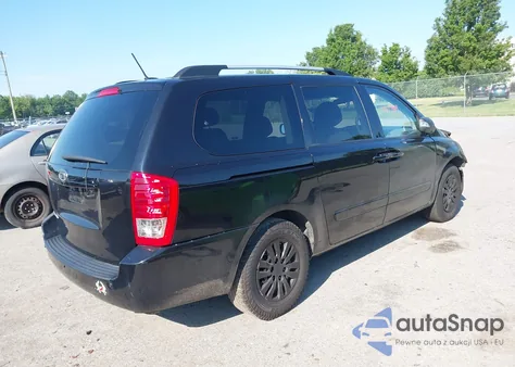 2011 Kia Sedona Lx z USA, uszkodzony, nr VIN KNDMG4C76B6378384